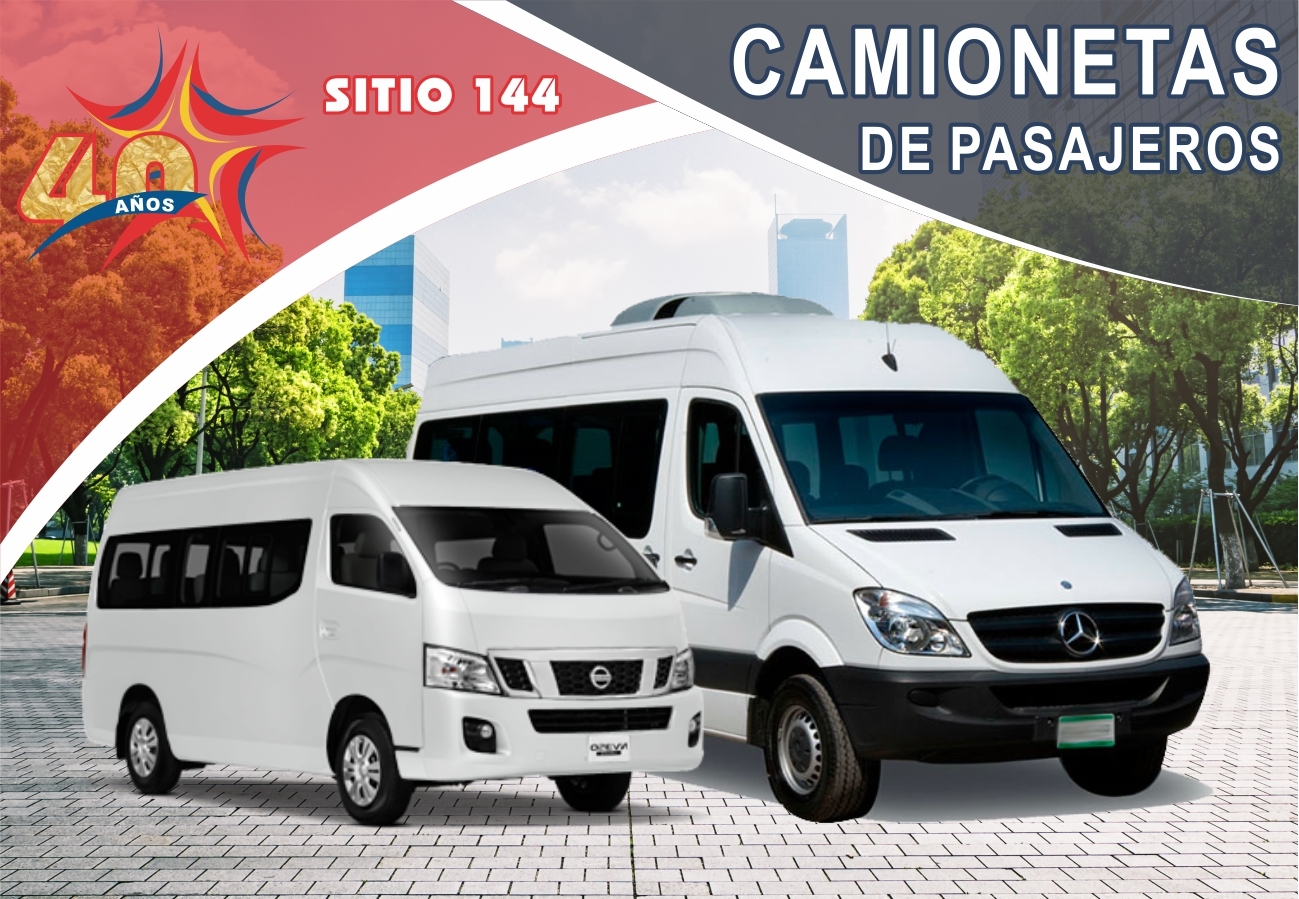 <span style="font-weight: bold;">Servicio de transporte en camionetas de pasajeros </span>